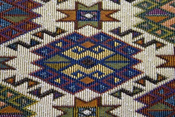 Crédence de cuisine en verre imprimé moyen-Orient Turkish Carpet