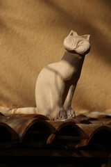 statue de chat