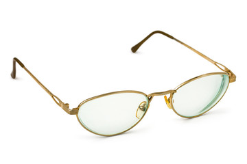 Golden glasses