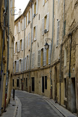 Fototapeta na wymiar Ulica Scene_Aix-en-Provence_003.jpg