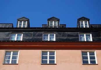 Windows in a row