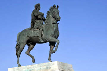 Louis XIV, place Bellecour, Lyon