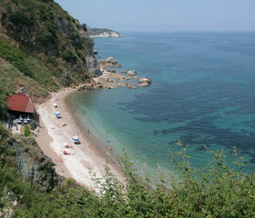 Italien, Insel Elba, der Spiaggia le Viste bei Portoferraio