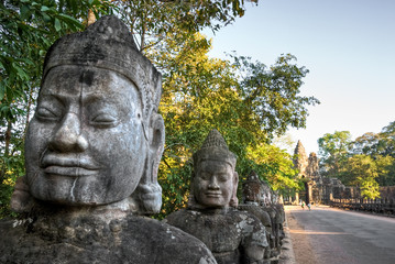 Main entrance of Angkor Thom, Cambodia