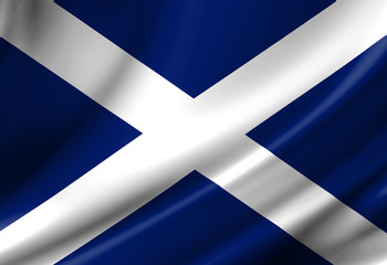 Obraz premium Scottish flag