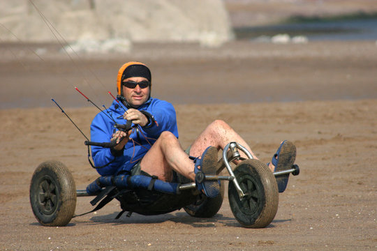 kite buggying