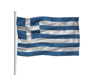Obraz premium Greece Flag 2