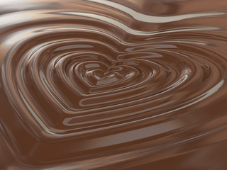 Cuore di cioccolato
