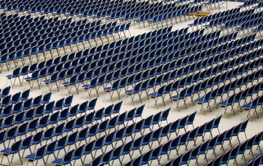 stuhlreihen diagonal