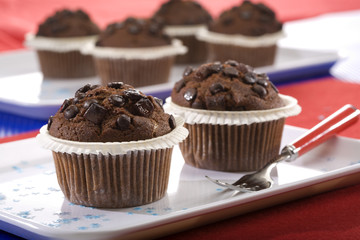 chocolate muffins