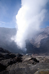 Fototapeta na wymiar Krater wulkanu