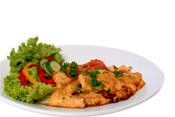 Omelette mit Tomaten