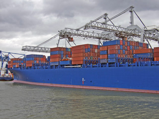 Fototapeta premium Containerhafen 1