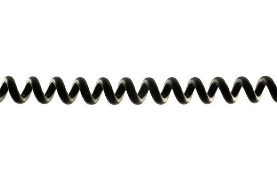 Spiral Telephone Cable