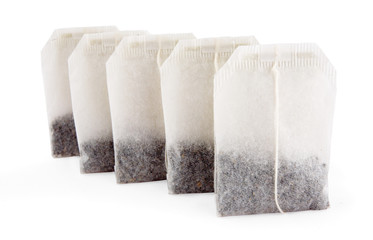 Teabag with clipping path