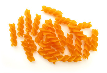 Fusilli orange with carrot
