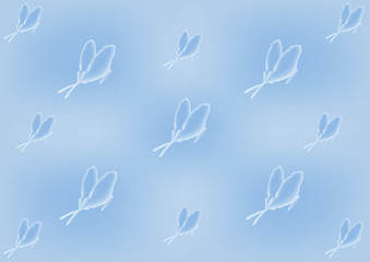 Blue Butterfly Background
