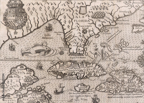 quot Antique map of Florida quot Stock - 500 F 7415594 Khi1O12G1z2PIzWDUSdvkbdVyvmkAXGK 