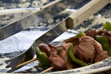 Brochette de viande