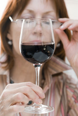 A wine tasting