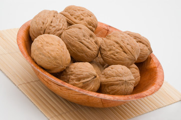 Walnuts in a bowl