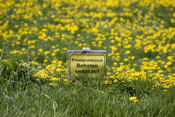 Betreten verboten