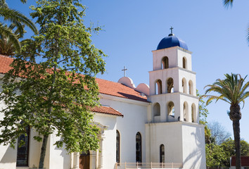 Fototapeta na wymiar Kościół Niepokalanego Poczęcia NMP w San Diego