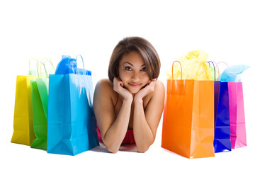 Shopping woman