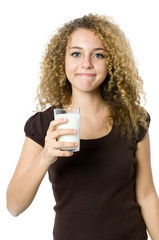 Glass of milk