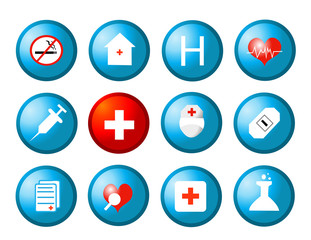 medical icons vector