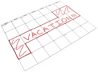 Scheduled Vacation