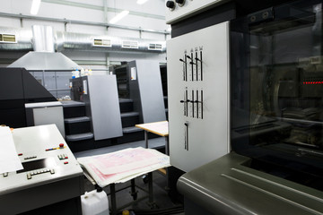 modern printing house