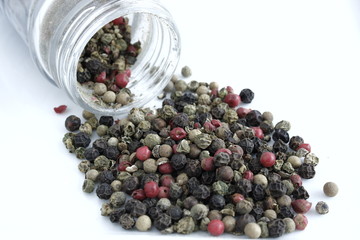 Mixed peppercorns
