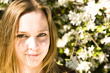 Woman Resting In Park