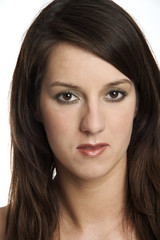 Naklejka premium beautiful woman