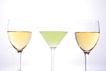 Wine glasses