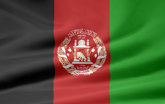Afghanische Flagge
