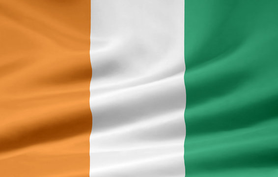 Elfenbeinküste Flagge
