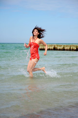 sunny day on the beach