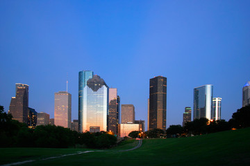 Obraz premium Houston, Texas skyline