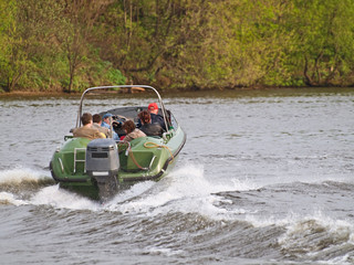 passenger motorboat