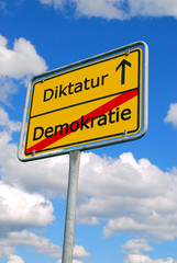 Diktatur - Demokratie