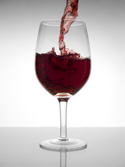 Glass of wine