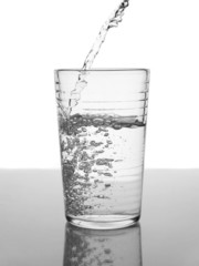 Glass of water