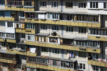 Residential Tower Block Facade