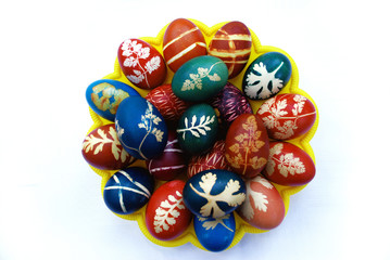 Fototapeta premium Various easter eggs