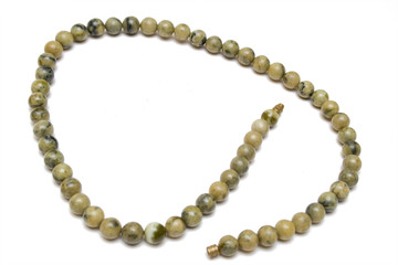 beads isolated on white