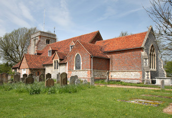 Fototapeta na wymiar An English Village Church