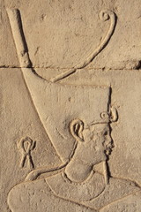 bas relief égyptien