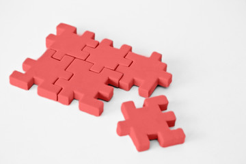 red puzzle